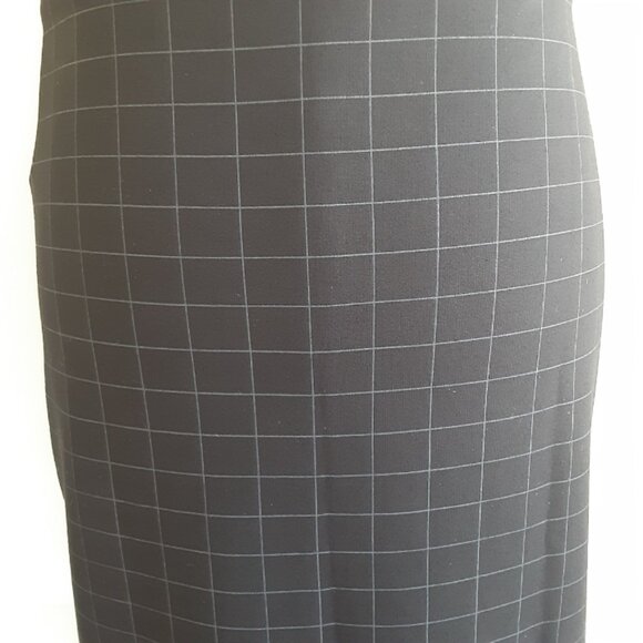 NEW Sanctuary Midi Pencil Skirt in Black Grid Medium - Picture 4 of 9